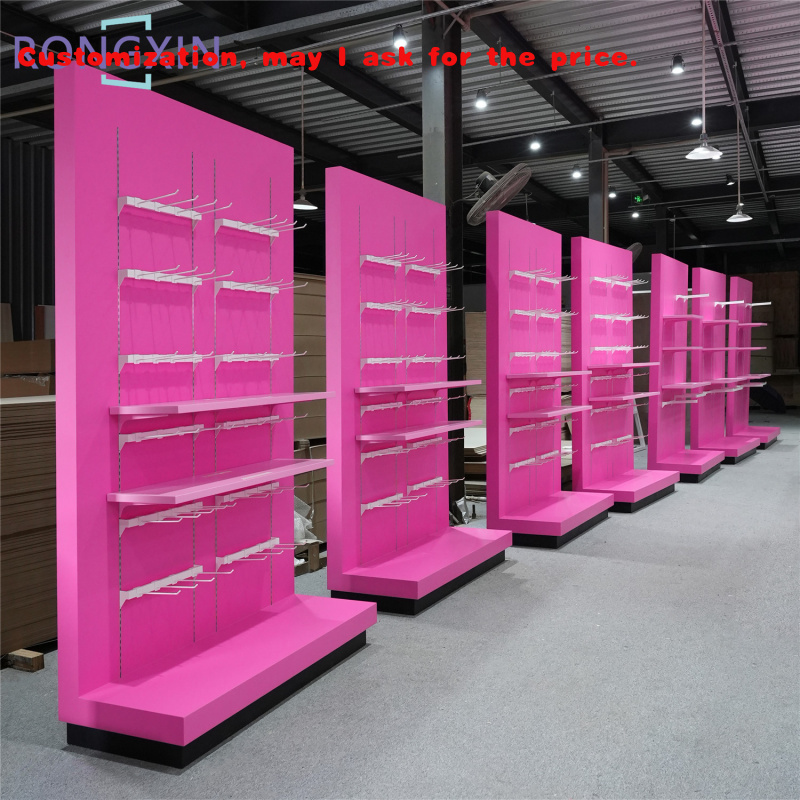 Interior Design Ideas - op maat.Make-up Winkel Balie Planken Stand