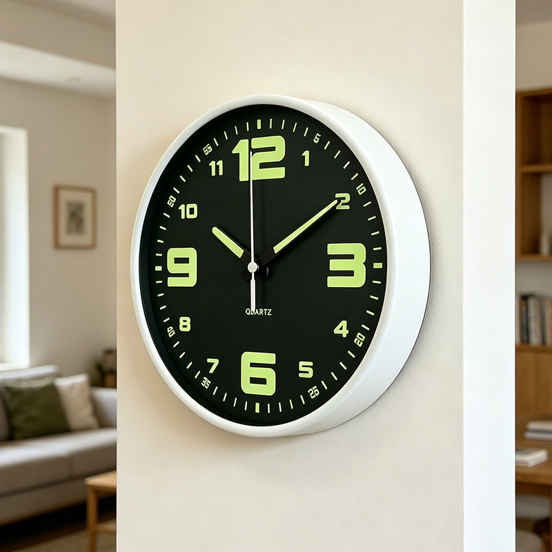 Interior Design Ideas - 2026 Nieuwe Nachtgloed Wandklok Woningdecoratie Lichtgevende