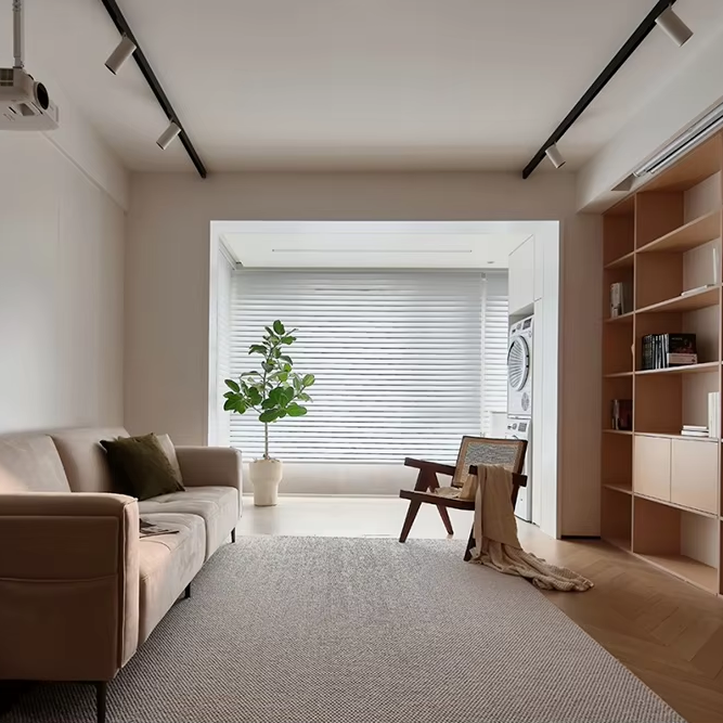 Interior Design And Construction - Sanhai Japanse stijl interieur houten 3D-weergave