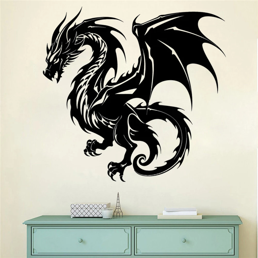 Dragon Wall Decor Wilde Draak  - Interior Design Ideas recensie en prijs