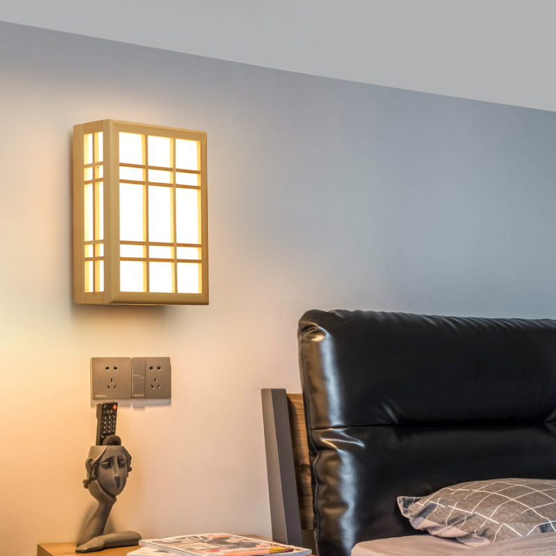 Japanse stijl wandlamp massief - Interior Design Japan recensie en prijs