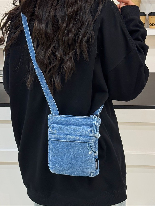 Stijlvolle denim schoudertas v - Interior Design Ideas recensie en prijs