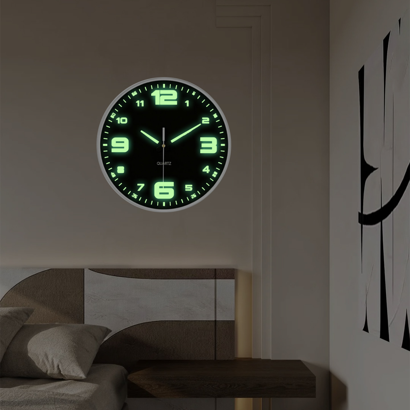 2026 Nieuwe Nachtgloed Wandklo - Interior Design Ideas recensie en prijs
