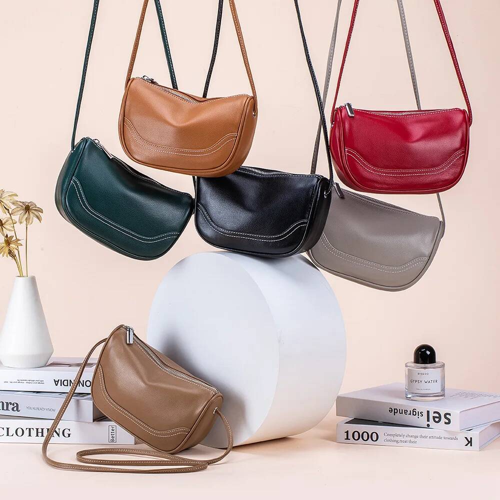 Dameshandtas Echt lederen shel - Interior Design Japan recensie en prijs