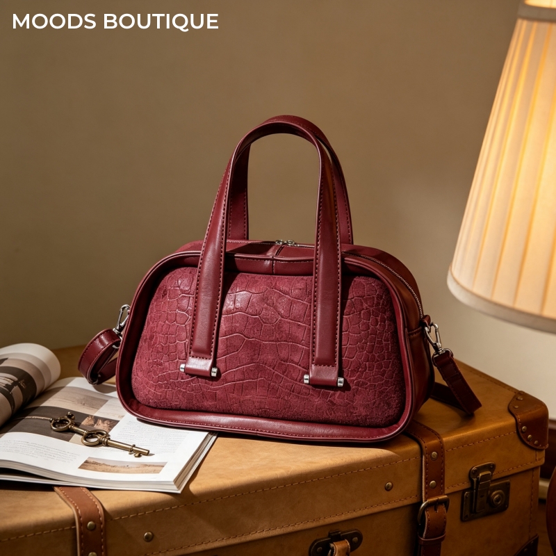 Retro krokodillenleer mini Bos - Interior Design Texture recensie en prijs