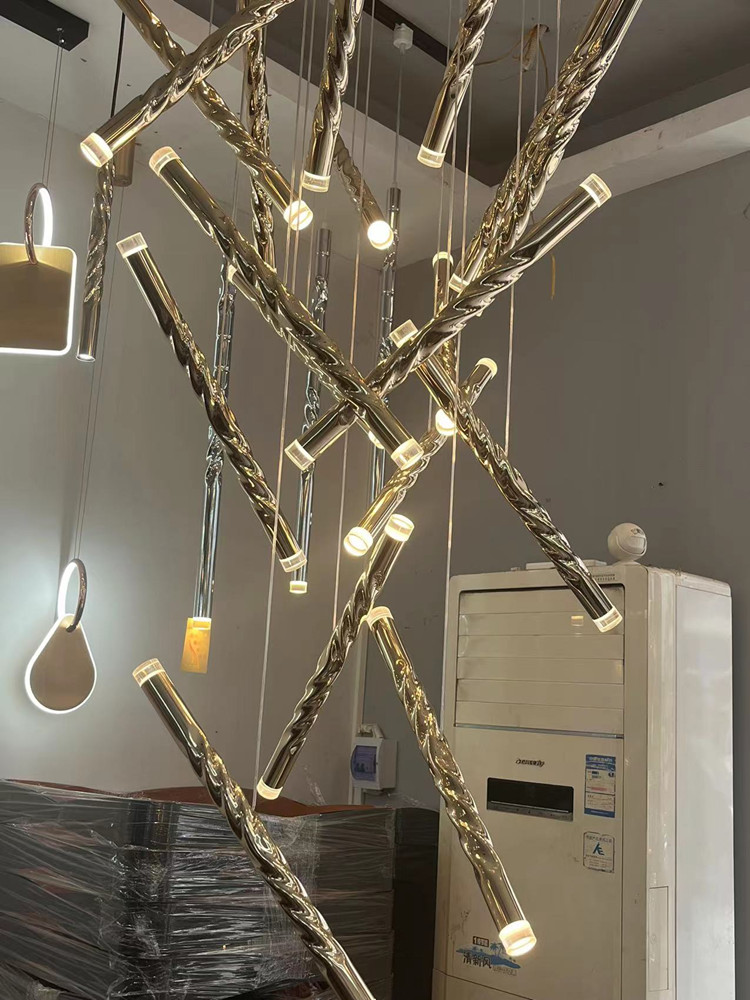Moderne LED creatieve gouden r - Interior Design Youtube recensie en prijs