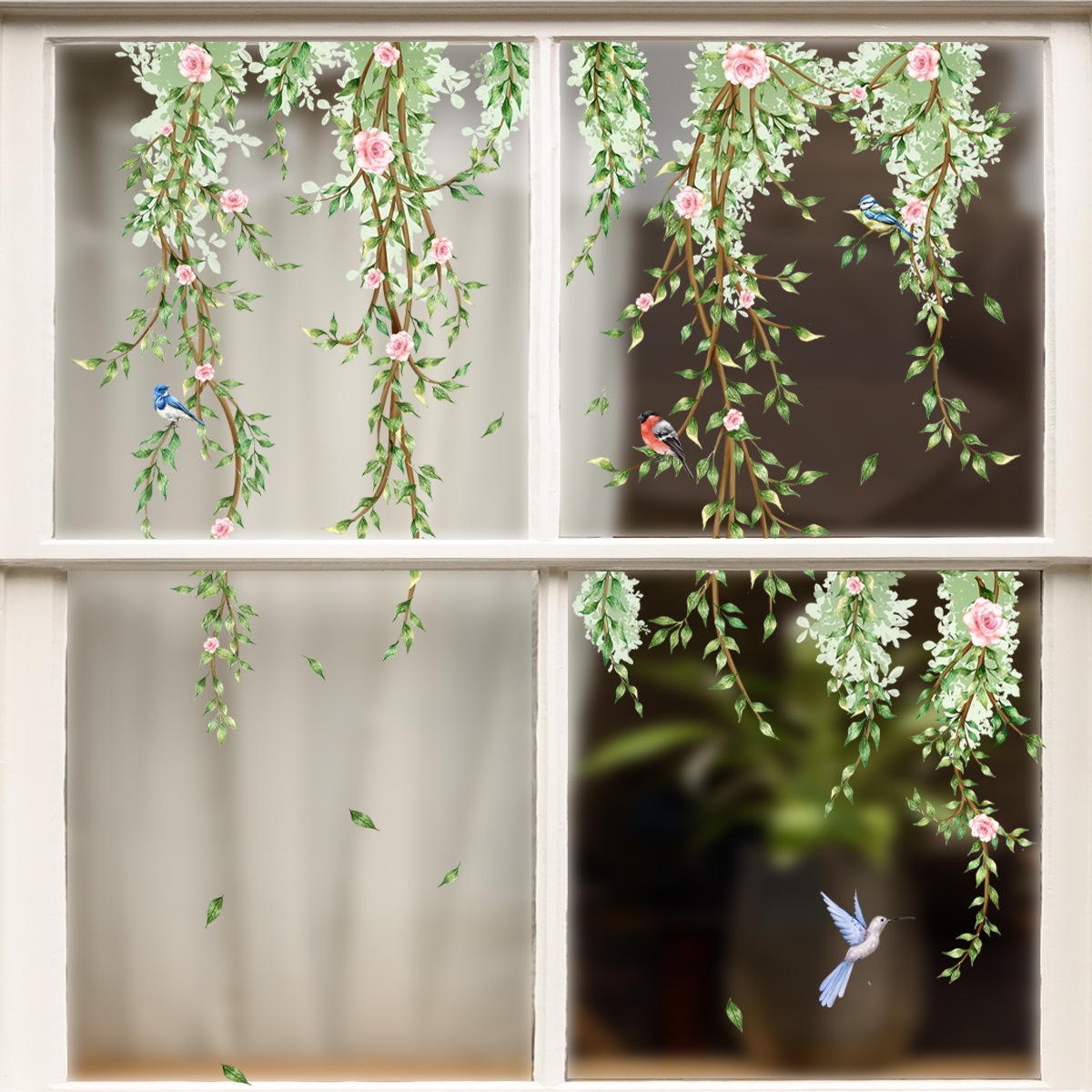 Takken Bloemen Vogels Glazen S - Interior Design Magazine recensie en prijs
